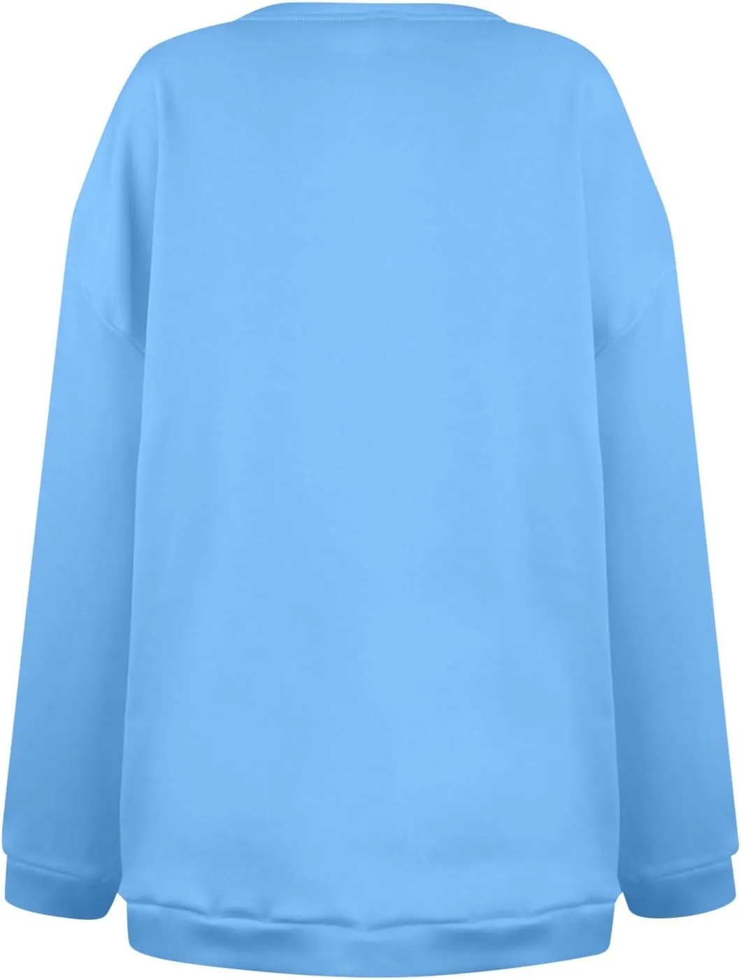 Women's Winter Fleece Sherpa Lined Sweatshirt Crewneck Long Sleeve Thermal Shirts Cute Pullover Outfits Clothes 2024