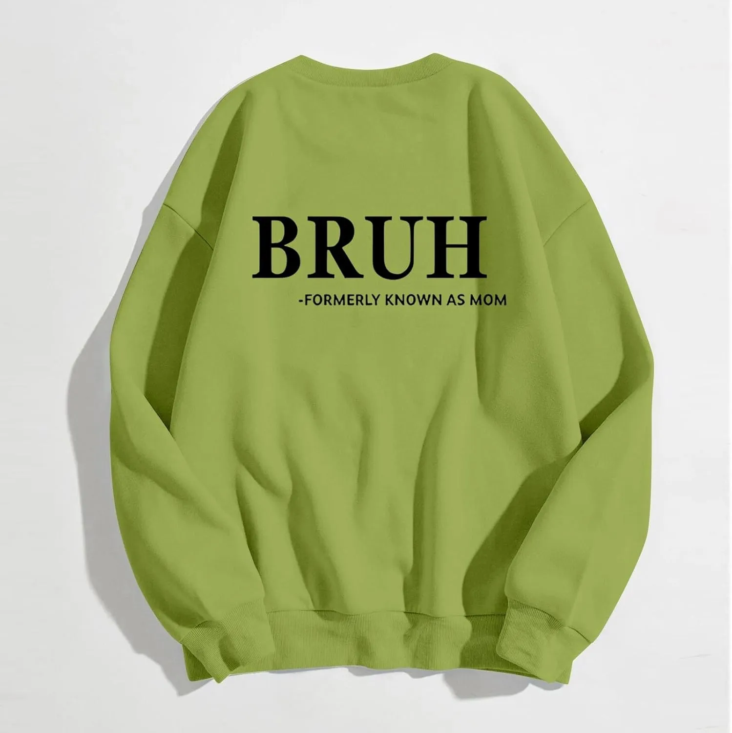 WYTong Bruh Formerly Known as Mom Sweatshirts Women Grandma Sweatshirt Happiness Is Being a Grammy Graphic Sweatshirt