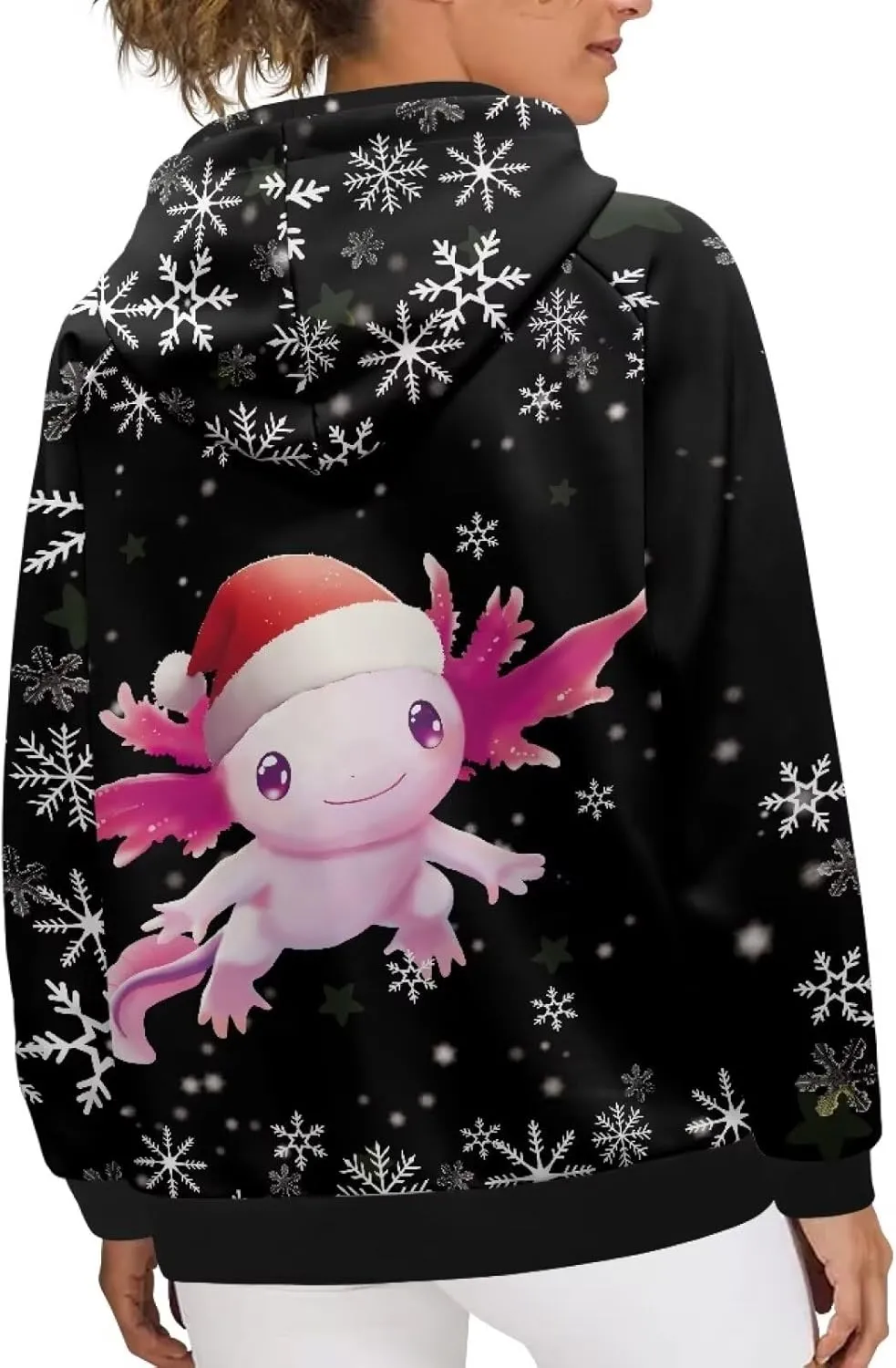 YEXIATODO Womens Sweatshirts Trendy Pullover Sweaters for Women Relaxed Fit Long Sleeve Graphic Sweatshirt
