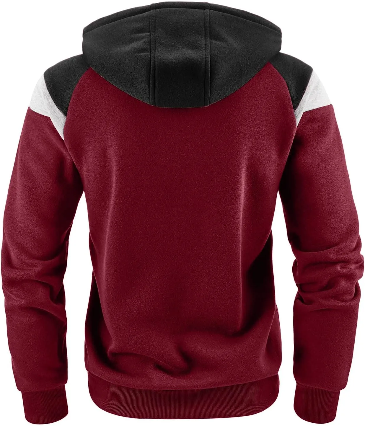 Ymosrh Big and Tall Hoodies for Men Long Sleeve Hoodie Sweatshirt Top Cardigan Hooded Jacket Mens Trendy Hoodie