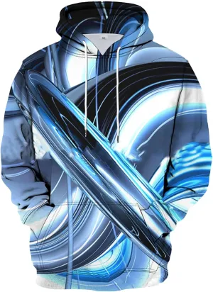 Ymosrh Men's Hoodies Pullover Long Sleeve Drawstring Hipster 3D Graphic Hooded Sweatshirts With Kanga Pockets, M-6XL
