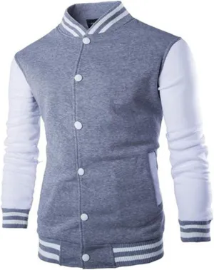 Ymosrh Mens Winter Jackets Jacket European Men's Casual Stand Collar Baseball Jacket Coats and Jackets Big Tall