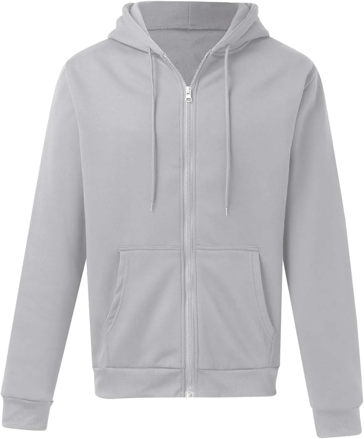 Zip Up Hoodie Men Mens Full Zip Casual Pullover Hoodies Fall Winter Work Sweatshirt Long Sleeve Drawstring Hoodies